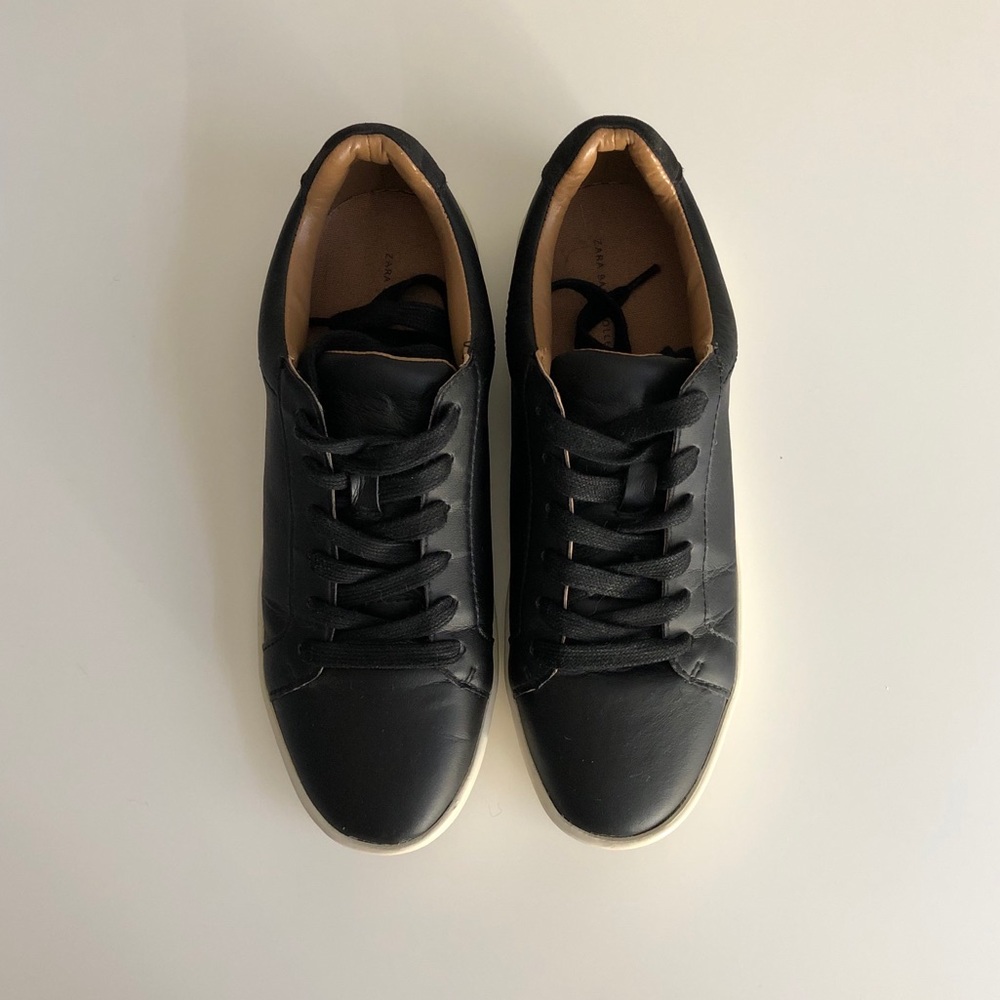 Zara black sneakers